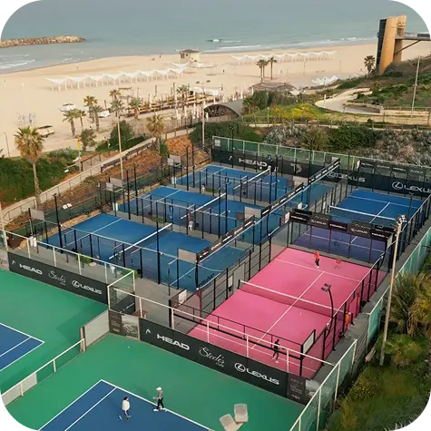 השכרת מגרשי פאדל הרצליה