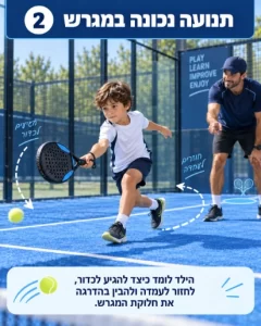 תנועה נכונה במגרש